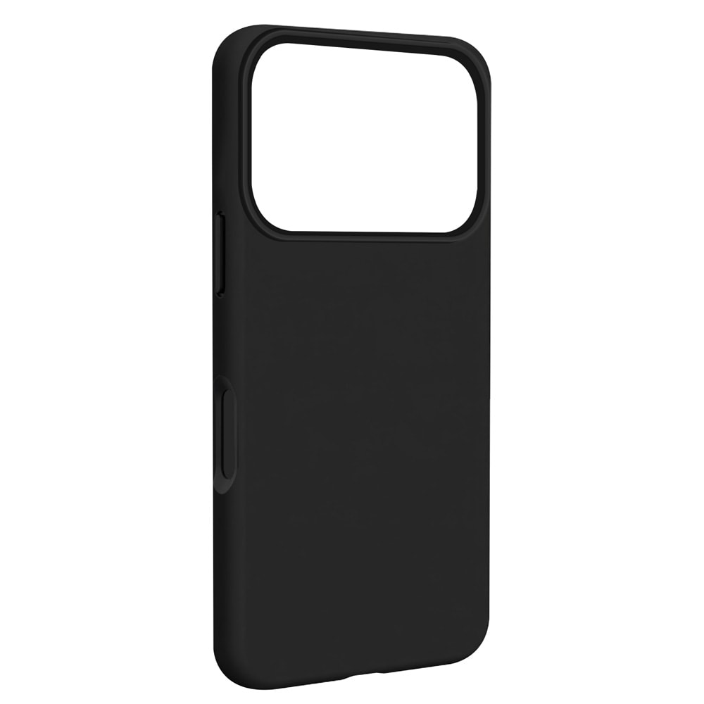 Etteri Silicone MagSafe -kotelo, svart, iPhone 17–18 Pro / Silikonikotelo / Pehmeä kotelo