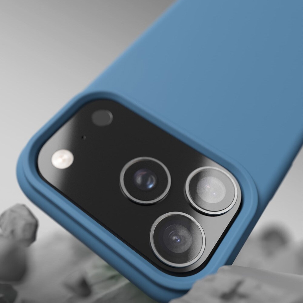 Etteri Silicone MagSafe -suojakuori iPhone 17/18 Pro - Tummansininen / Mag-kotelo / Silikonikuori