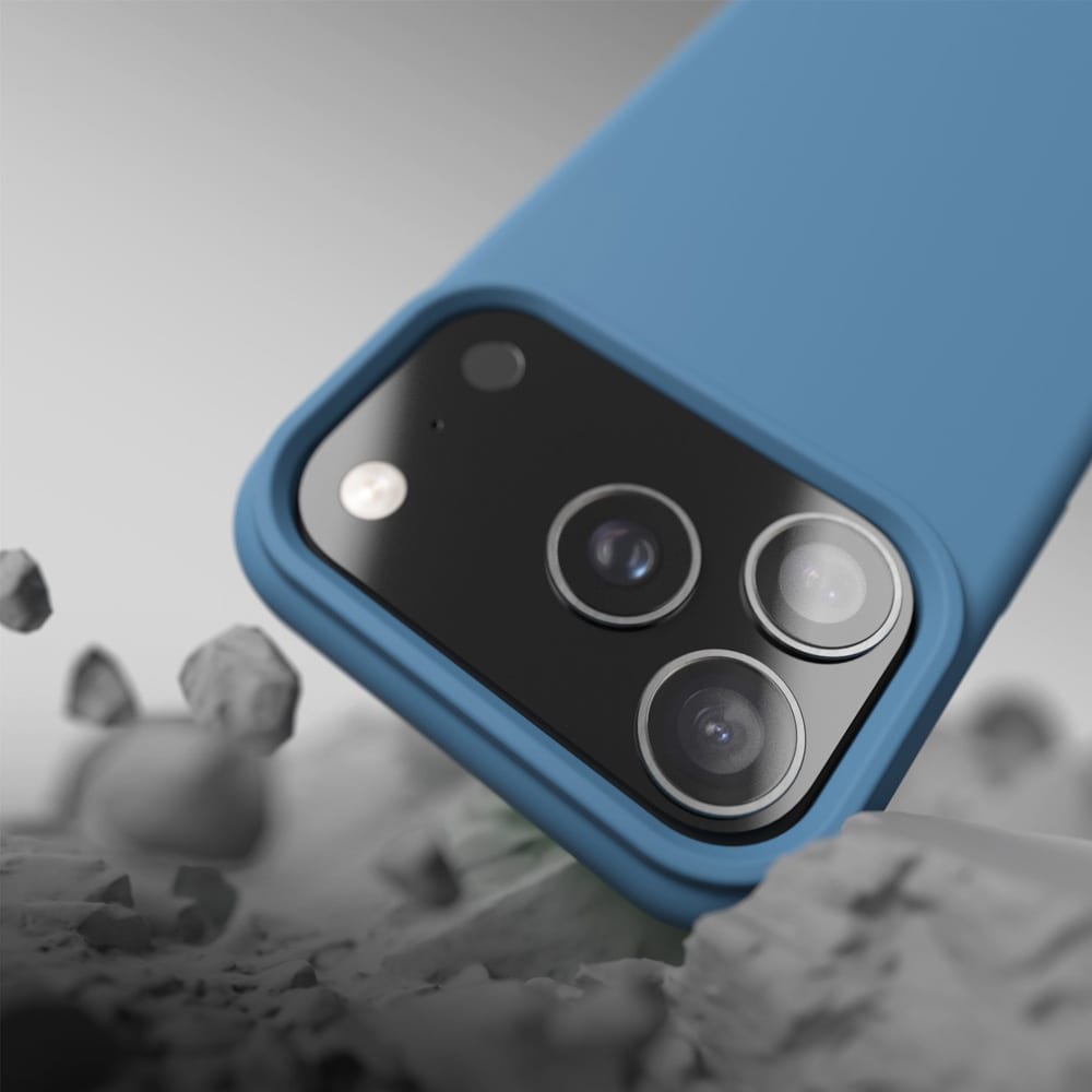 Etteri Silicone MagSafe -suojakotelo iPhone 17/18 Pro Maxille – Tummansininen / Mag-kotelo / Silikonisuojakotelo
