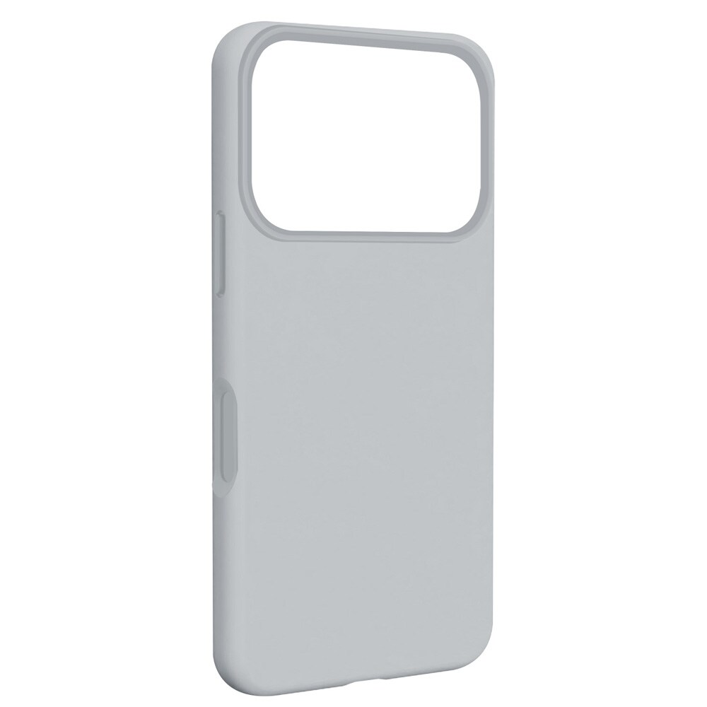 Etteri Silicone MagSafe -suojakotelo iPhone 17/18 Pro Max - Hopea / Mag-kotelo / Silikonisuojakotelo