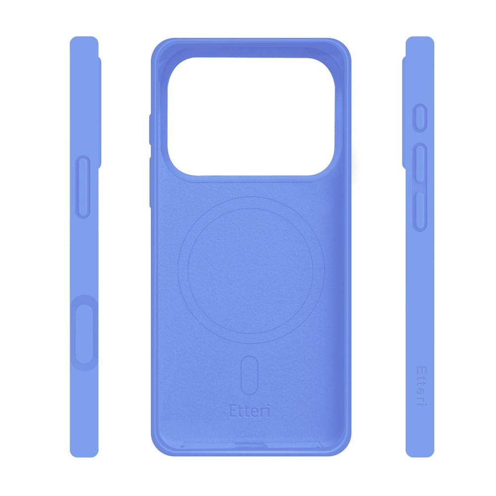Etteri MagSafe-suojakotelo iPhone 17/18 Pro Max - Vaaleansininen / Silikonisuojakotelo / Puhelinsuojakotelo