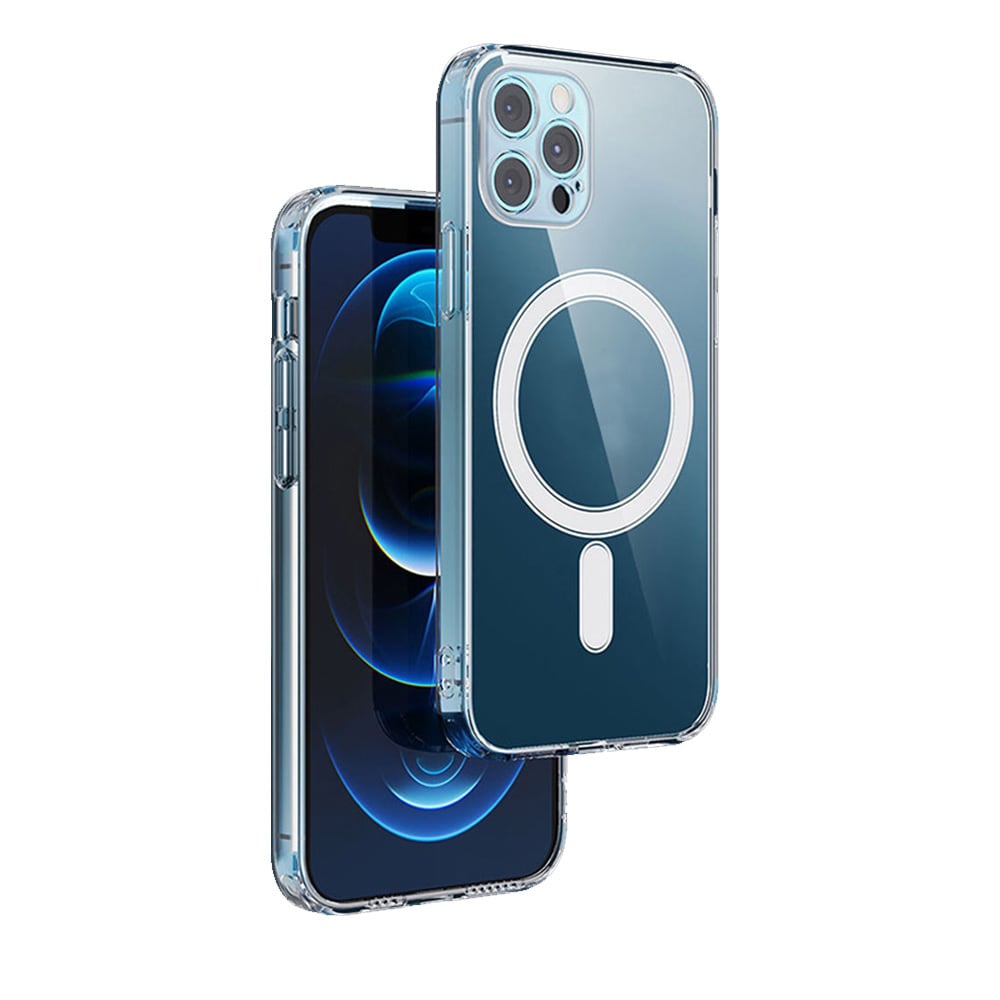 Ohut suojakotelo iPhone 17 Pro:lle / iPhone 18 Pro:lle - Läpinäkyvä / Puhelinkotelo / MagSafe-kotelo