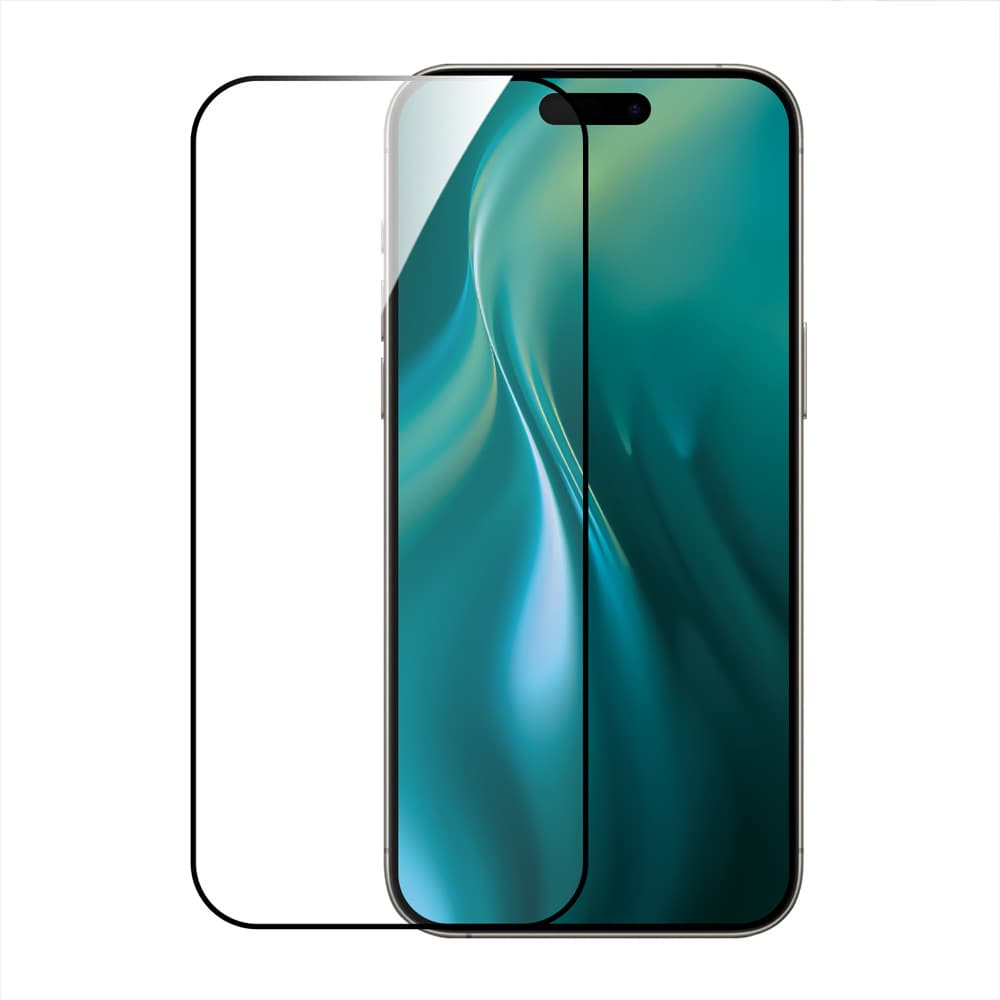 Etteri karkaistu 9D-näytönsuojus iPhone 16 Pro / 17 / 17 Pro / 18 / 18 Pro / Puhelimen lasisuojus