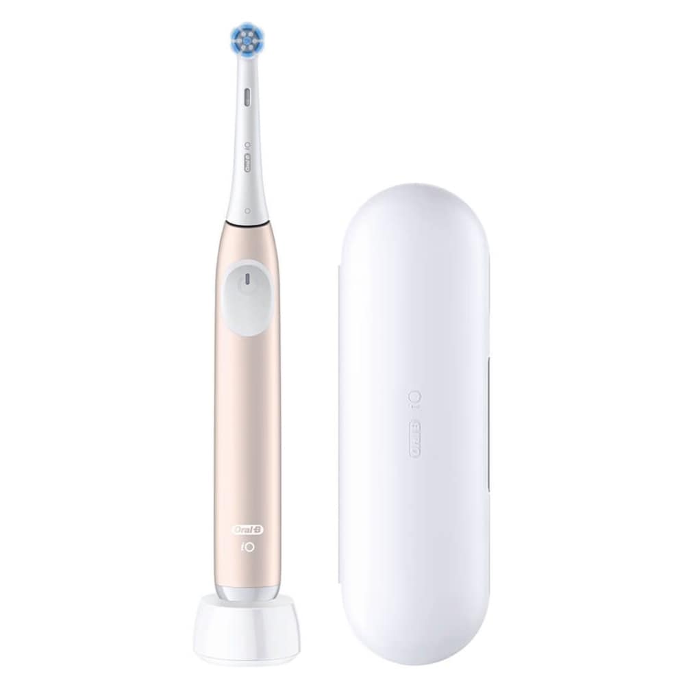 Oral-B iO Series 2 + matkakakotelo / Sähköhammasharja Calm Pink / Magneettinen hammasharja