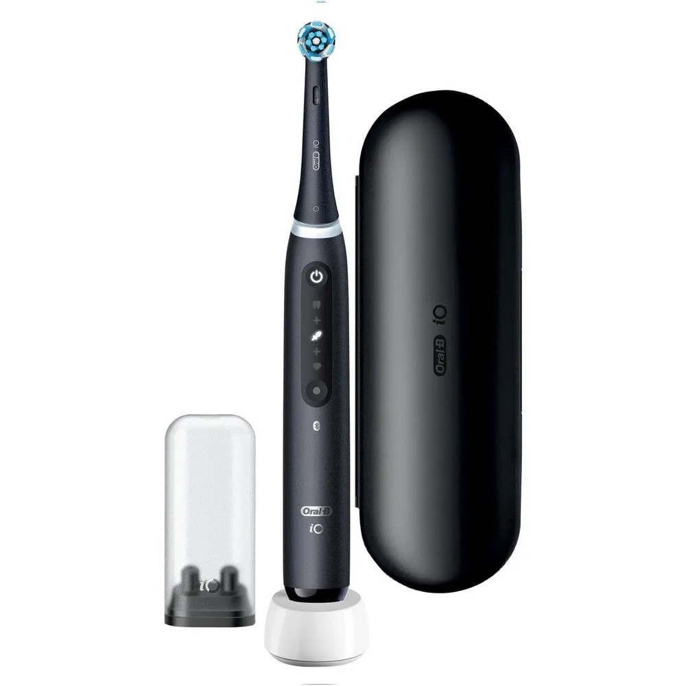 Oral-B iO Series 5N – Svart / Älykäs sähköhammasharja, 5 toimintoa / Magneettinen hammasharja