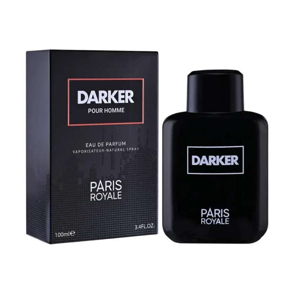 Paris Royale Darker EDP 100 ml / Aromaattinen miesten hajuvesi, jossa on puumaisia vivahteita / Tumma ja raikas tuoksu