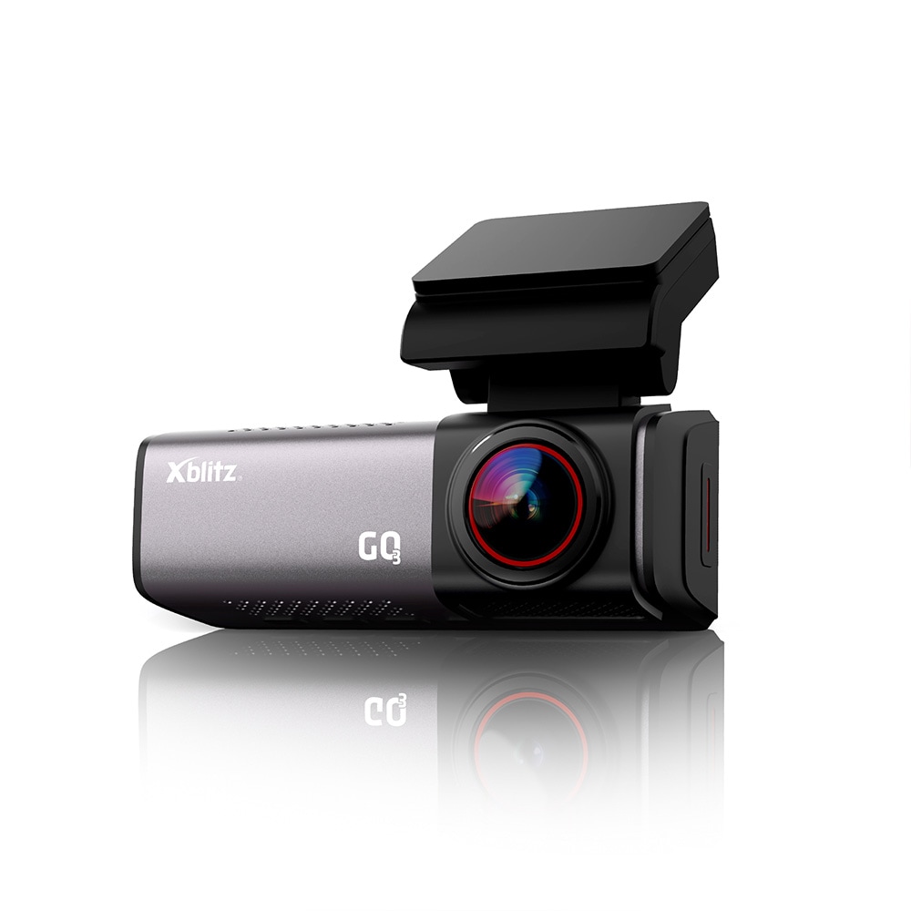 Xblitz GO3 Dash Cam / 4K-autokamera, jossa on GP ja Wi-Fi / Tuulilasikamera, jossa on silmukkatallennus