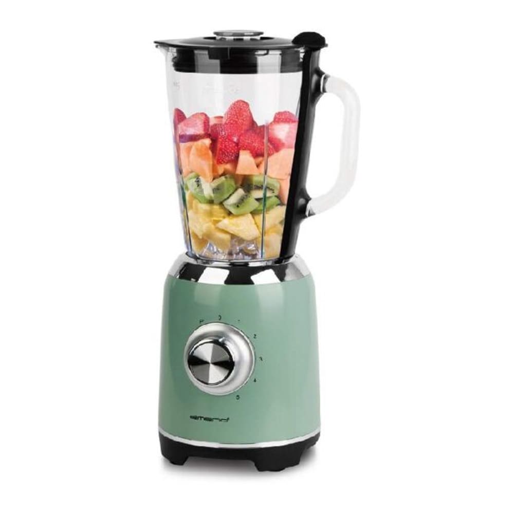 Emerio BL-131620.8 blenderi 600 W 1,75 l lasikannulla – vihreä retro