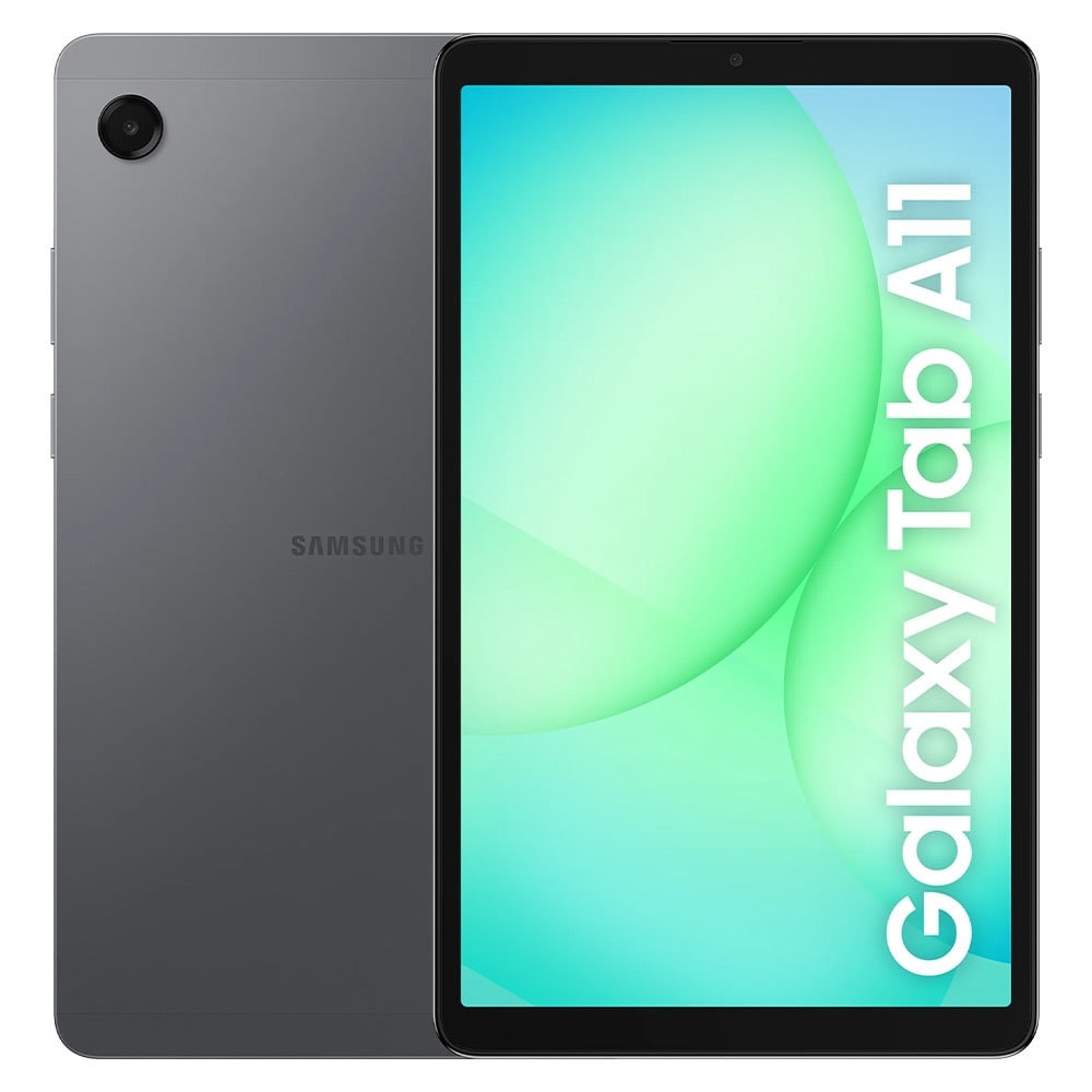 Samsung Galaxy Tab A11 WiFi 8,7" 4/64 Gt 90 Hz -tabletti, harmaa