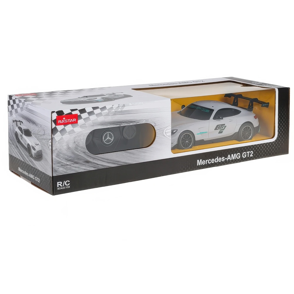 Rastar Mercedes AMG GT2 radio-ohjattava auto / RC-auto mittakaavassa 1:24 / Kauko-ohjattava urheiluauto