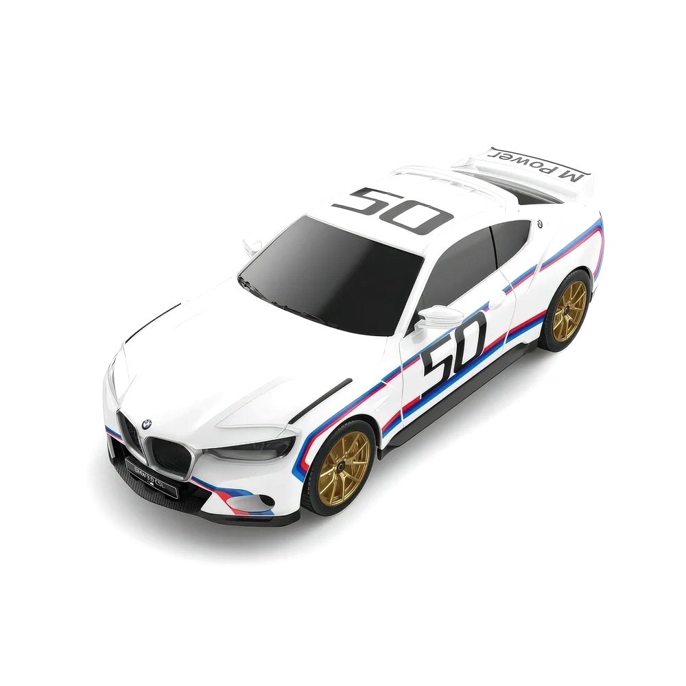 Rastar BMW 3.0 CSL radio-ohjattava auto / Kauko-ohjattava BMW-leluauto / Radio-ohjattava pienoismalli