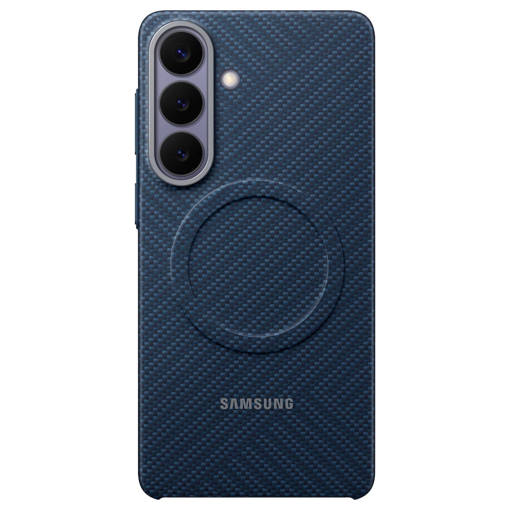 Samsung Galaxy S26+ Carbon Magnet Case -suojakuori – magneettinen aramidikuori