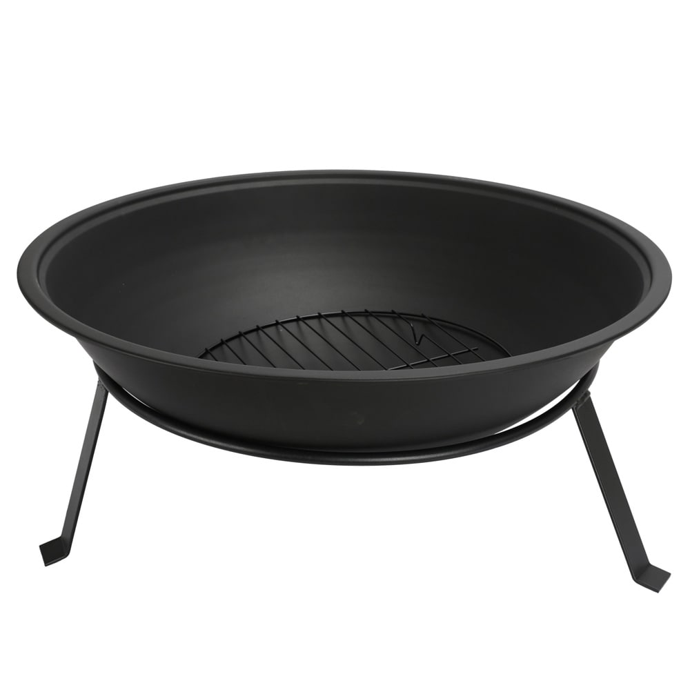 Adler-puutarhatakka 55 cm / Tulisäiliö ritilällä / Ulkokäyttöön tarkoitettu tulisäiliö