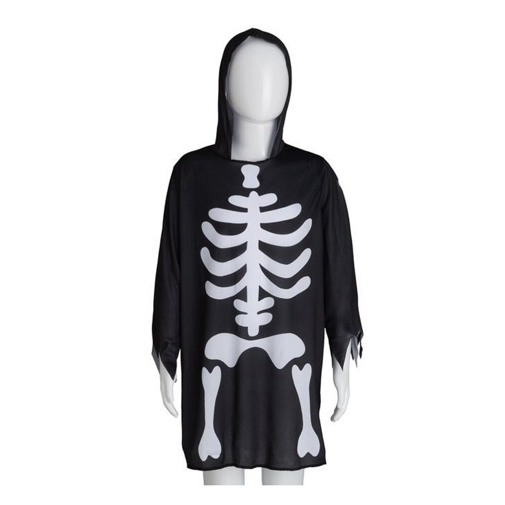 Huppullinen luurankopaita 4–8-vuotiaille / Lasten Halloween-paita / Luurankopuku