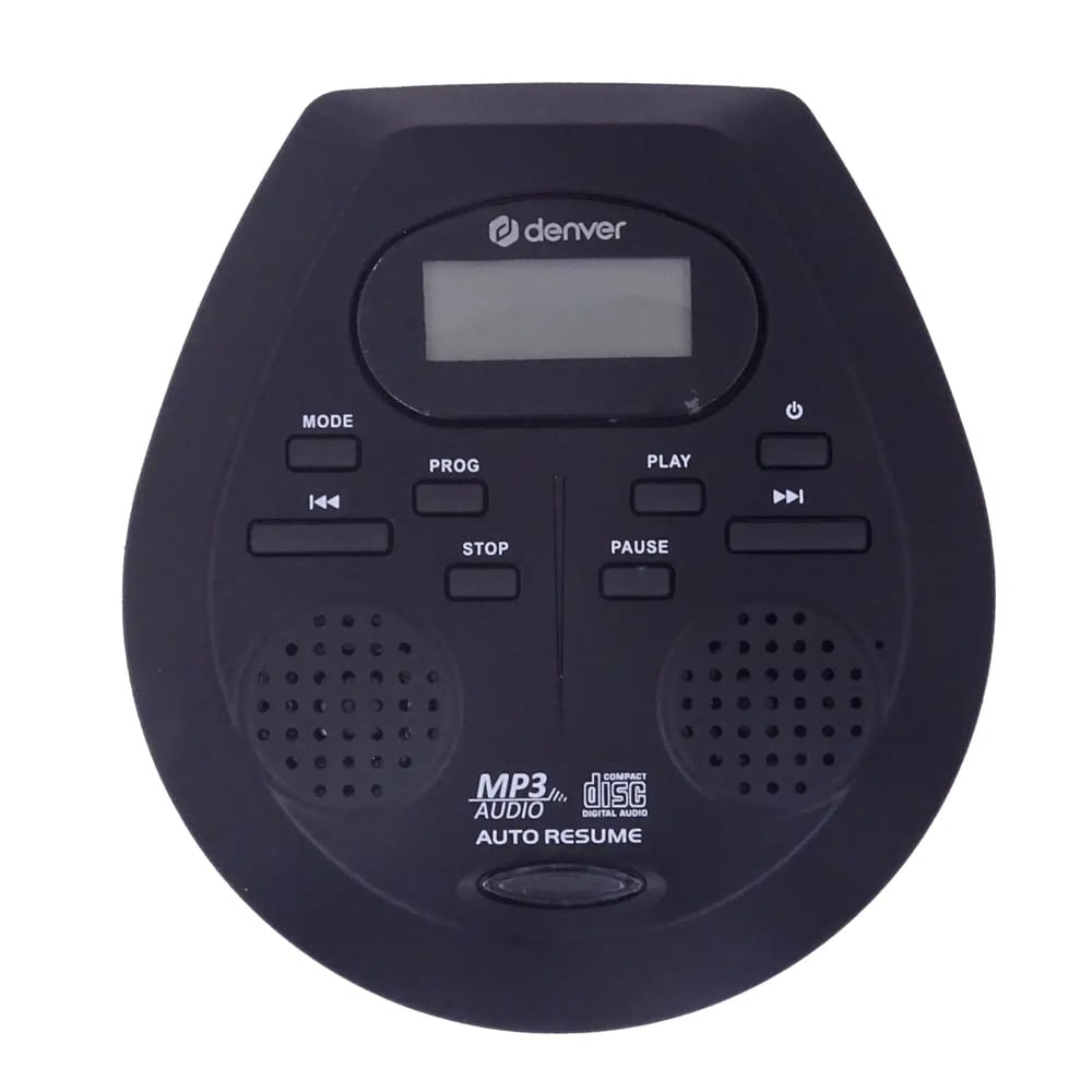 Denver DMP-395B Kannettava CD-soitin, jossa on MP3-toisto / MP3-CD-soitin / Discman kaiuttimilla