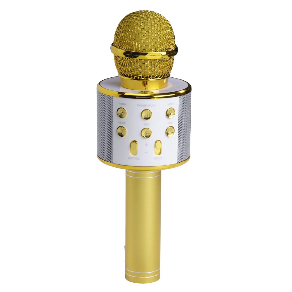 Denver KMS-20GO -karaokemikrofoni / Bluetooth-mikrofoni kaiuttimella / Langaton karaokemikrofoni
