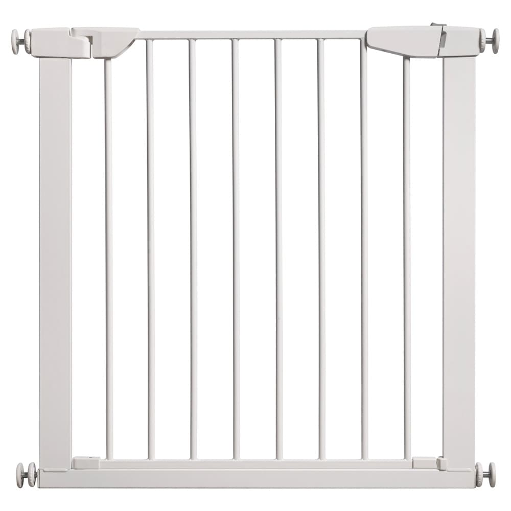 Milla & Måns Haven Turvaportti 75–81 cm – Valkoinen / Lastenportti / Oviaukkoon asennettava portti