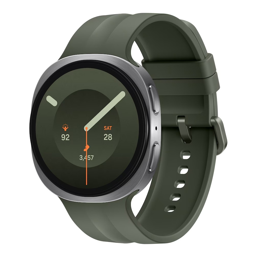 Samsung Galaxy Watch9 44 mm älykello – Hopea, Bluetooth, GPS, AMOLED