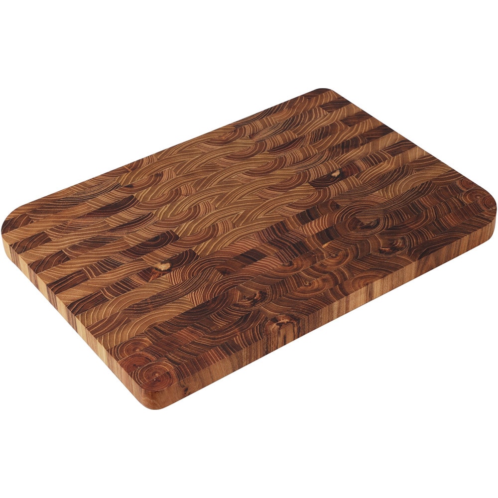 Teak-leikkuulauta 40x28x2 cm / Puinen tarjoilulauta / Leikkuu- ja tarjoilulauta keittiöön
