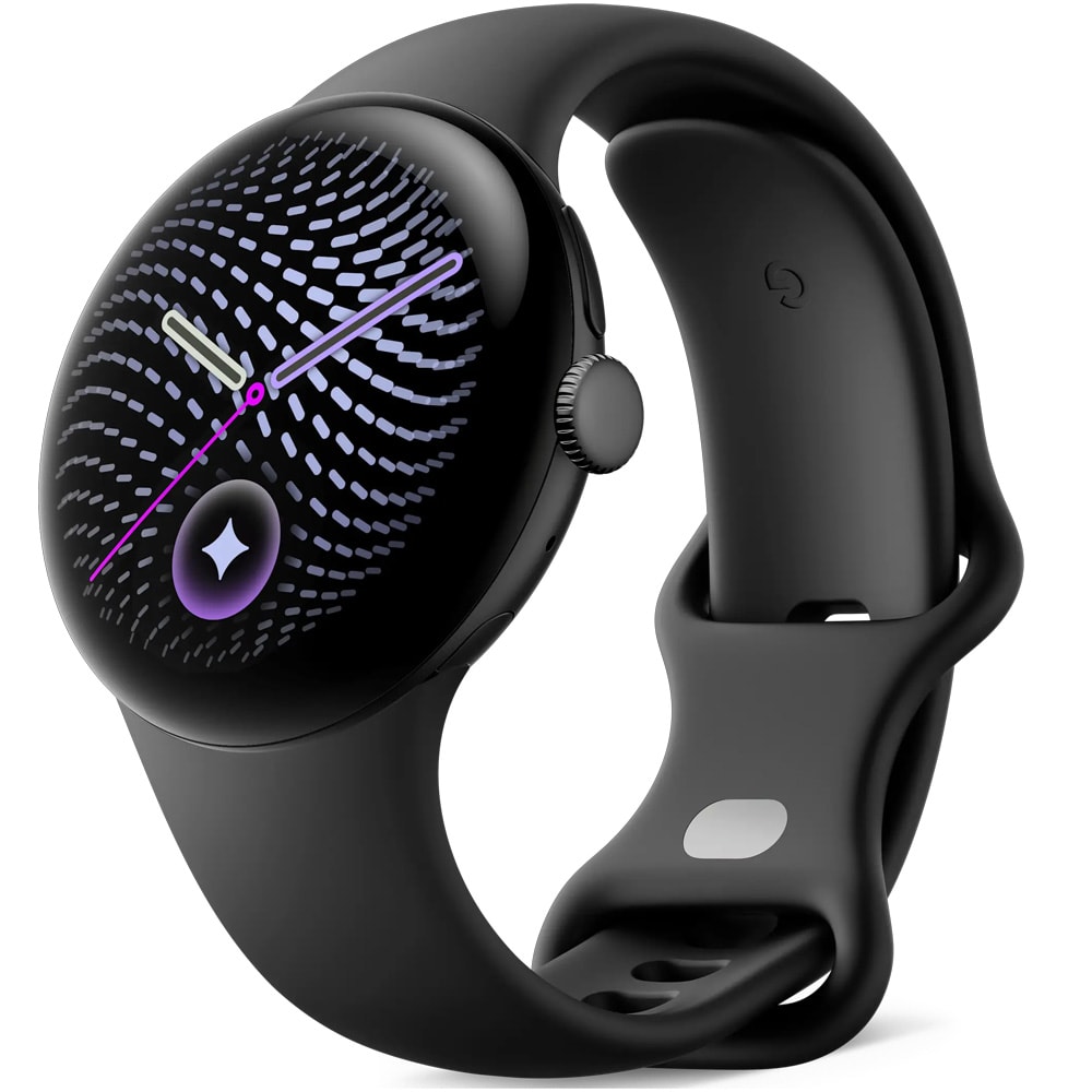 Google Pixel Watch 5 41 mm älykello – Wi-Fi, mattamusta/Obsidian, AMOLED, GPS
