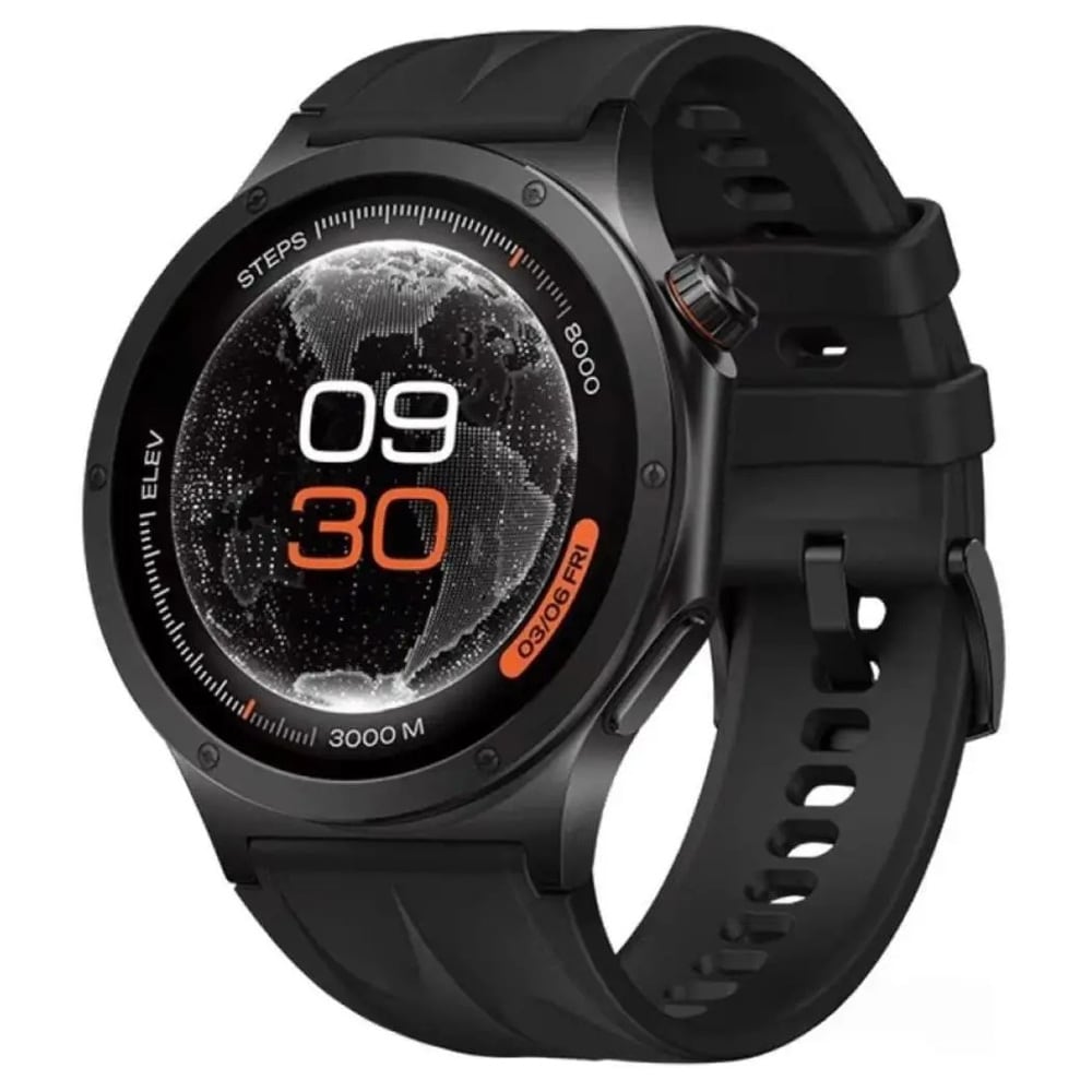 OnePlus Watch 4 älykello – Midnight Titanium, titaanikuori, safiirilasi, GPS ja Wear OS