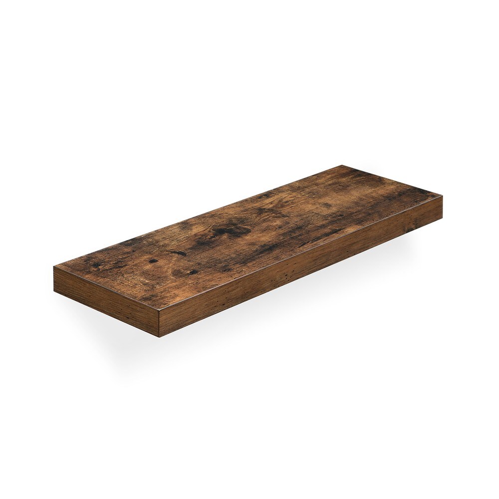 Ripustettava seinähylly 60x20 cm – Rustinen ruskea / Ripustettava hylly / Koristehylly