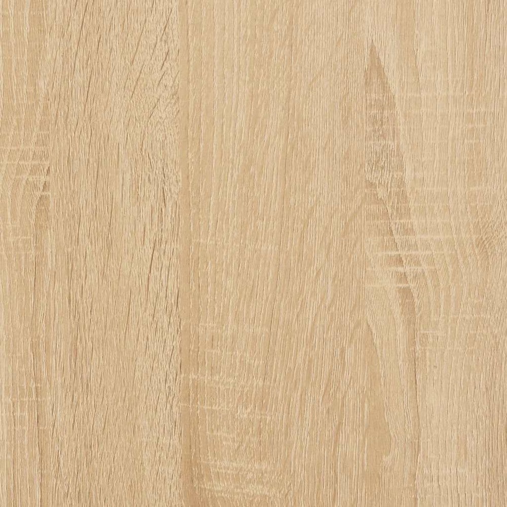 LP-levyjen säilytyslaatikko 71x34x36 cm – Sonoma-tammi / Vinyylihylly / Levyjen säilytys