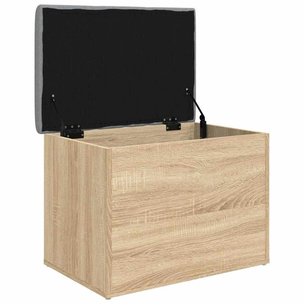 Säilytyspenkki 62×42×45 cm / istuinpenkki säilytystilalla / penkki istuintyynyllä – Sonoma-tammi