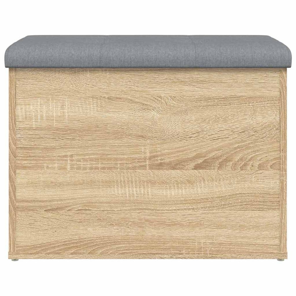 Säilytyspenkki 62×42×45 cm / istuinpenkki säilytystilalla / penkki istuintyynyllä – Sonoma-tammi