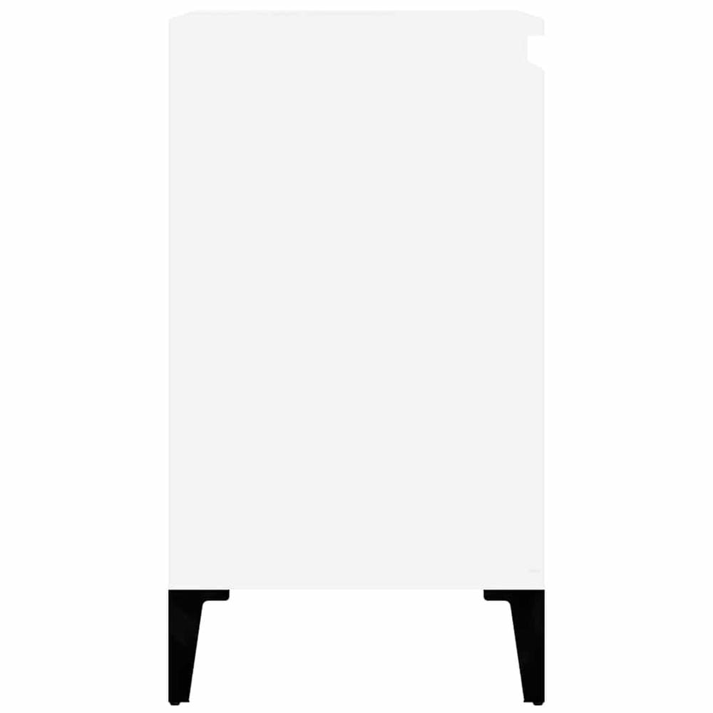 Pesuallaskaappi 58×33×60 cm / kylpyhuonekaappi / kaappi pesualtaalle – Valkoinen