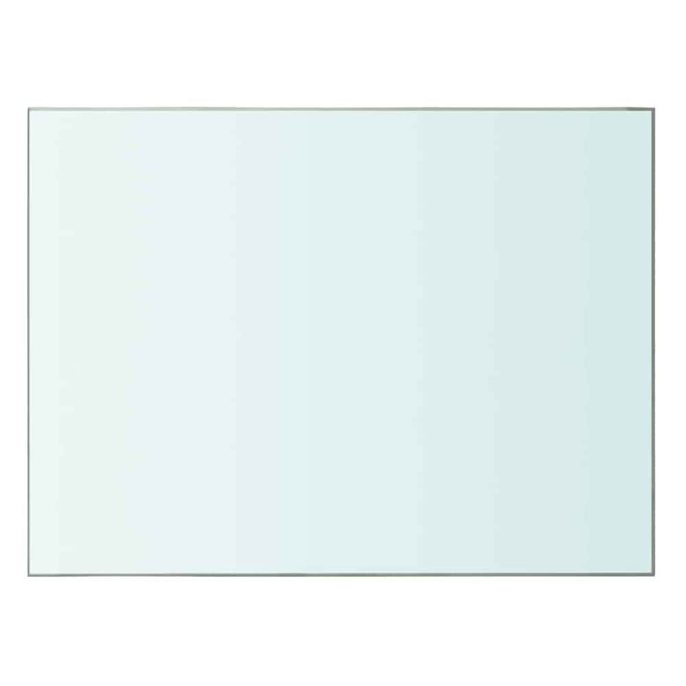 Lasihylly 40×30 cm / hyllylevy karkaistusta lasista / seinähylly – Läpinäkyvä
