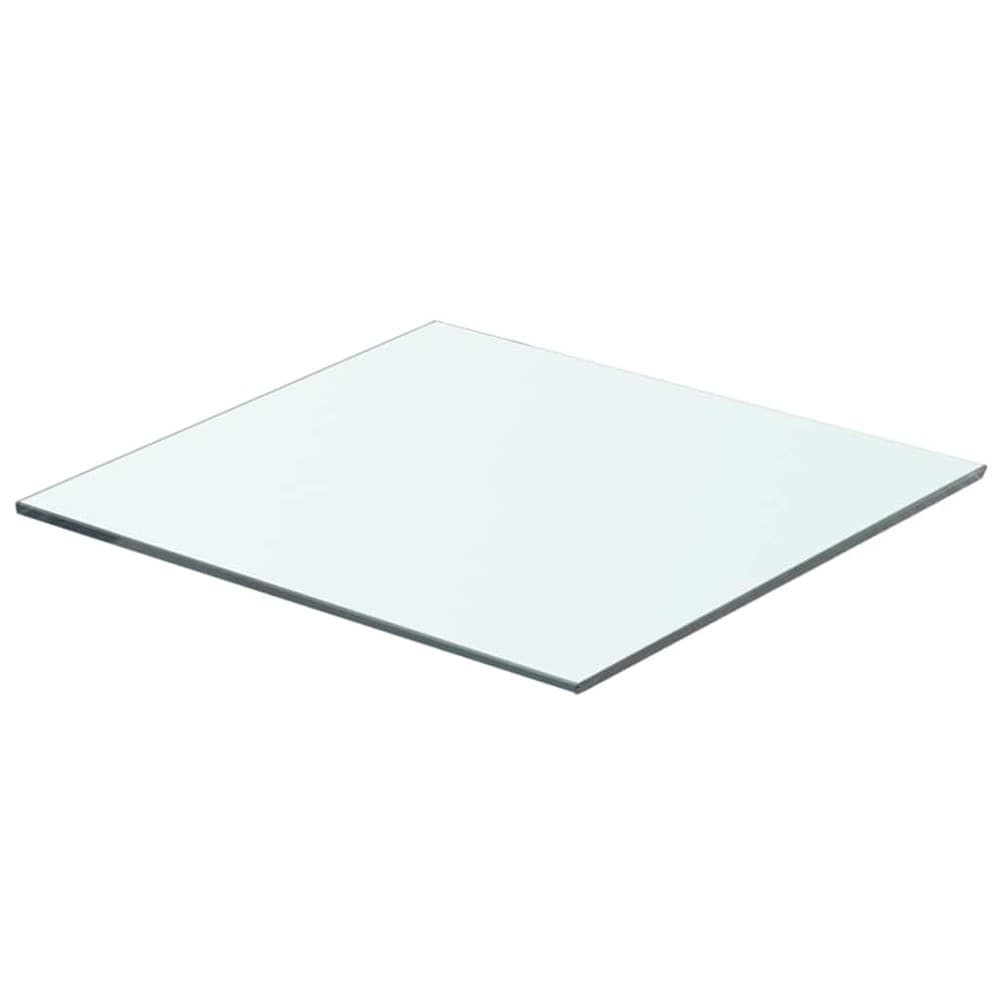 Lasihylly 40×30 cm / hyllylevy karkaistusta lasista / seinähylly – Läpinäkyvä