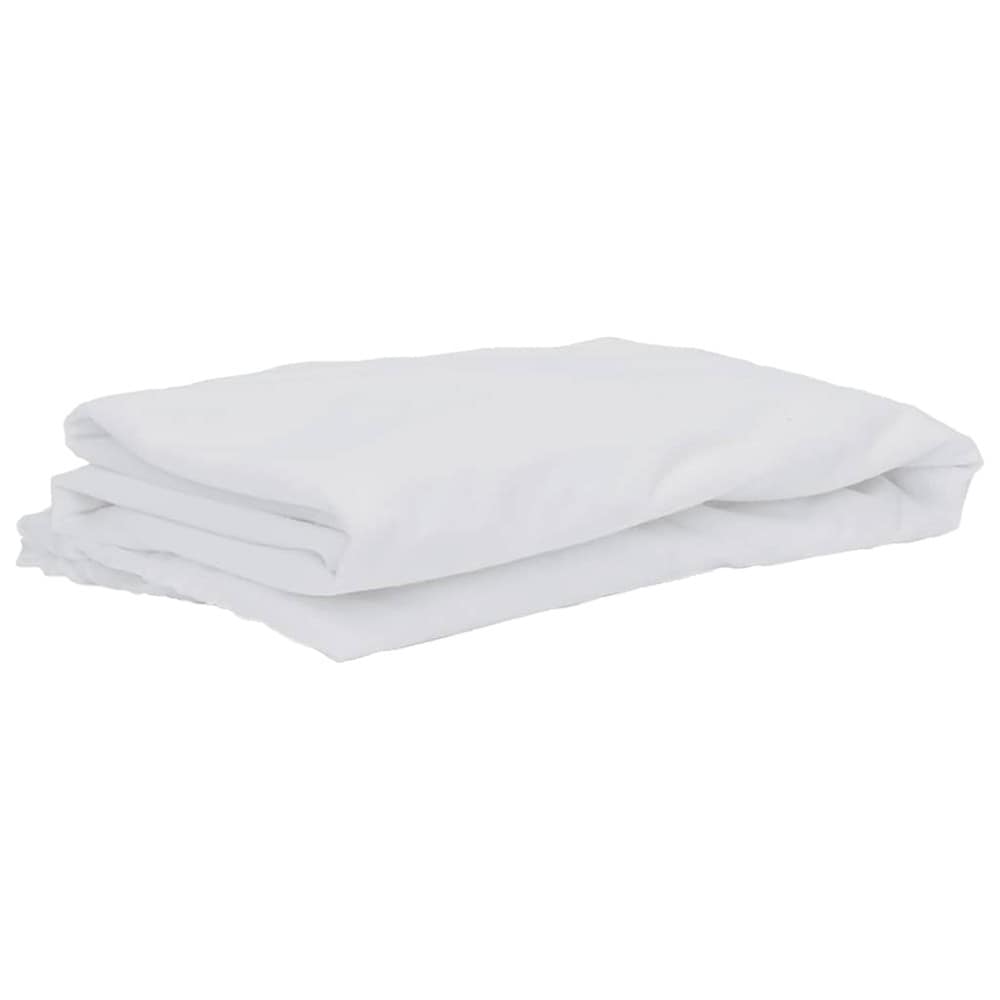 Vedenpitävä patjansuojus 80×200 cm / joustavareunainen suojus – Valkoinen