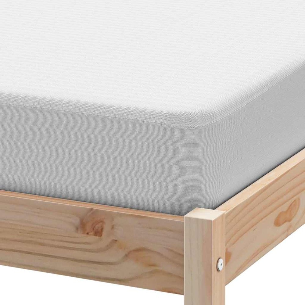 Vedenpitävä patjansuojus 80×200 cm / joustavareunainen suojus – Valkoinen