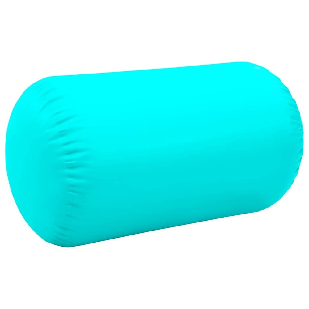vidaXL Ilmatäytteinen voimistelurulla 100 x 60 cm – Air Roller tasapainoharjoitteluun, vihreä