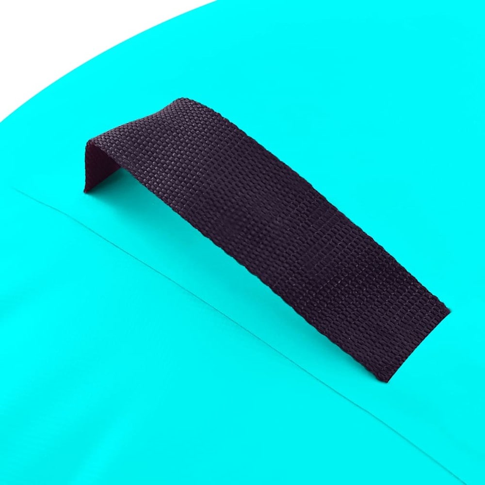 vidaXL Ilmatäytteinen voimistelurulla 100 x 60 cm – Air Roller tasapainoharjoitteluun, vihreä