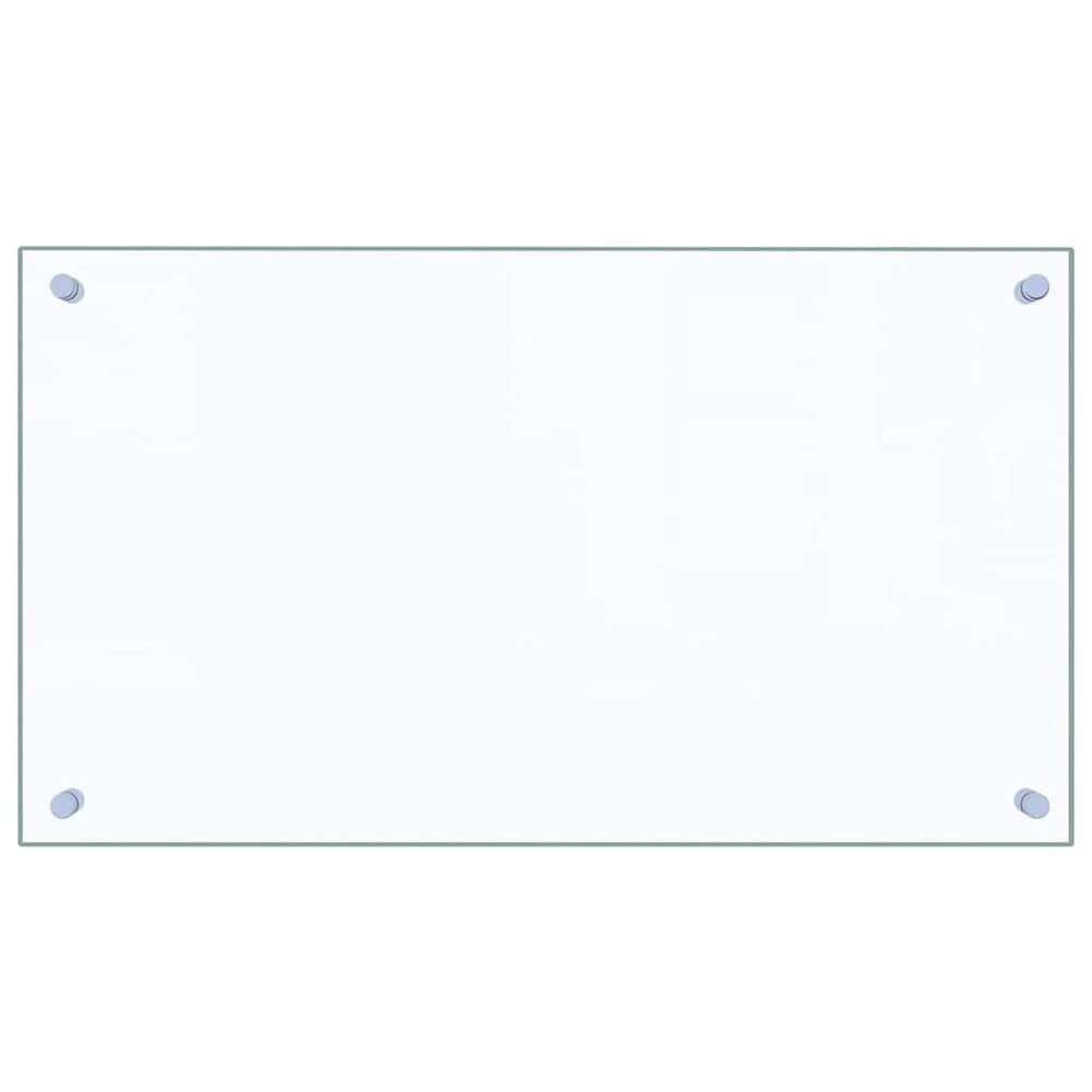 vidaXL Keittiön välitilan roiskesuoja 70 x 40 cm – Karkaistu lasi 6 mm, läpinäkyvä