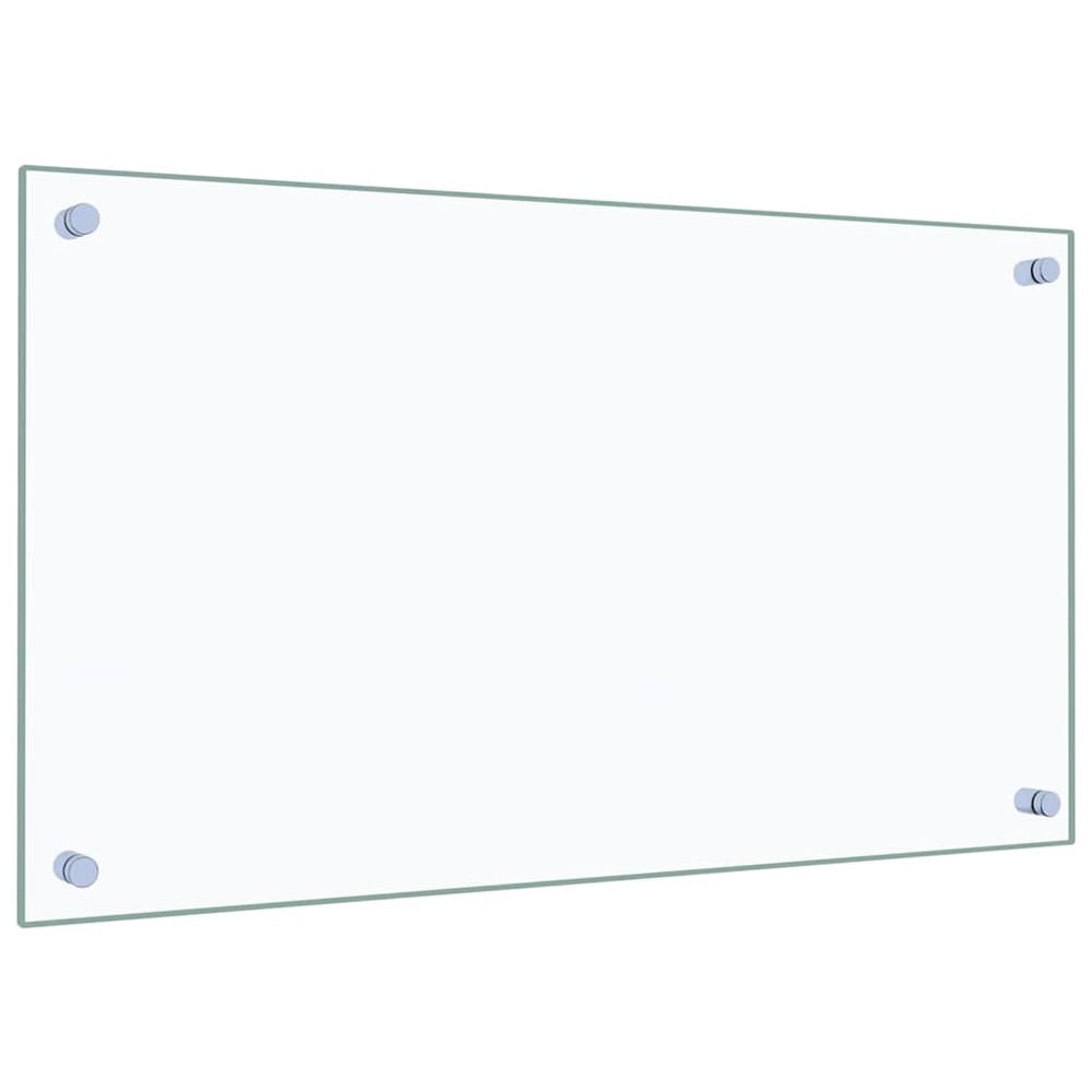 vidaXL Keittiön välitilan roiskesuoja 70 x 40 cm – Karkaistu lasi 6 mm, läpinäkyvä