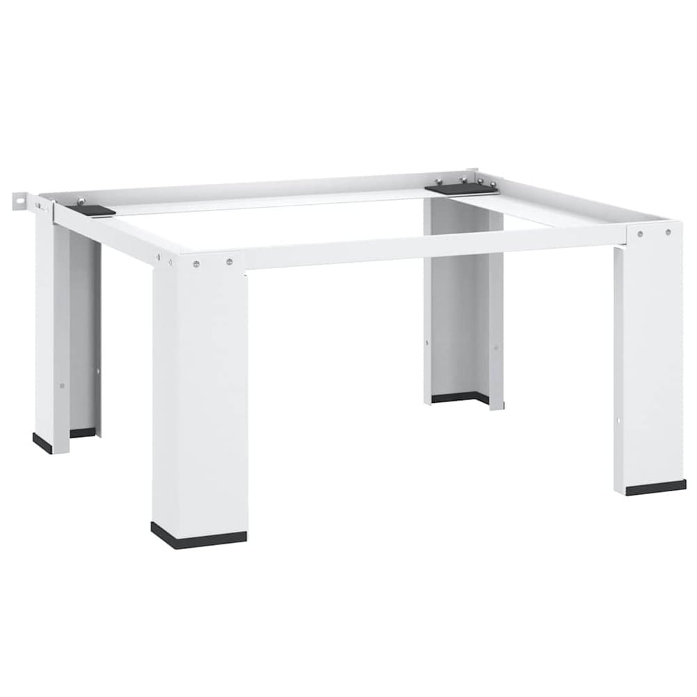 Pesukoneen korotusalusta 64×55×32,5 cm / pesukonejalusta jopa 100 kg – Valkoinen