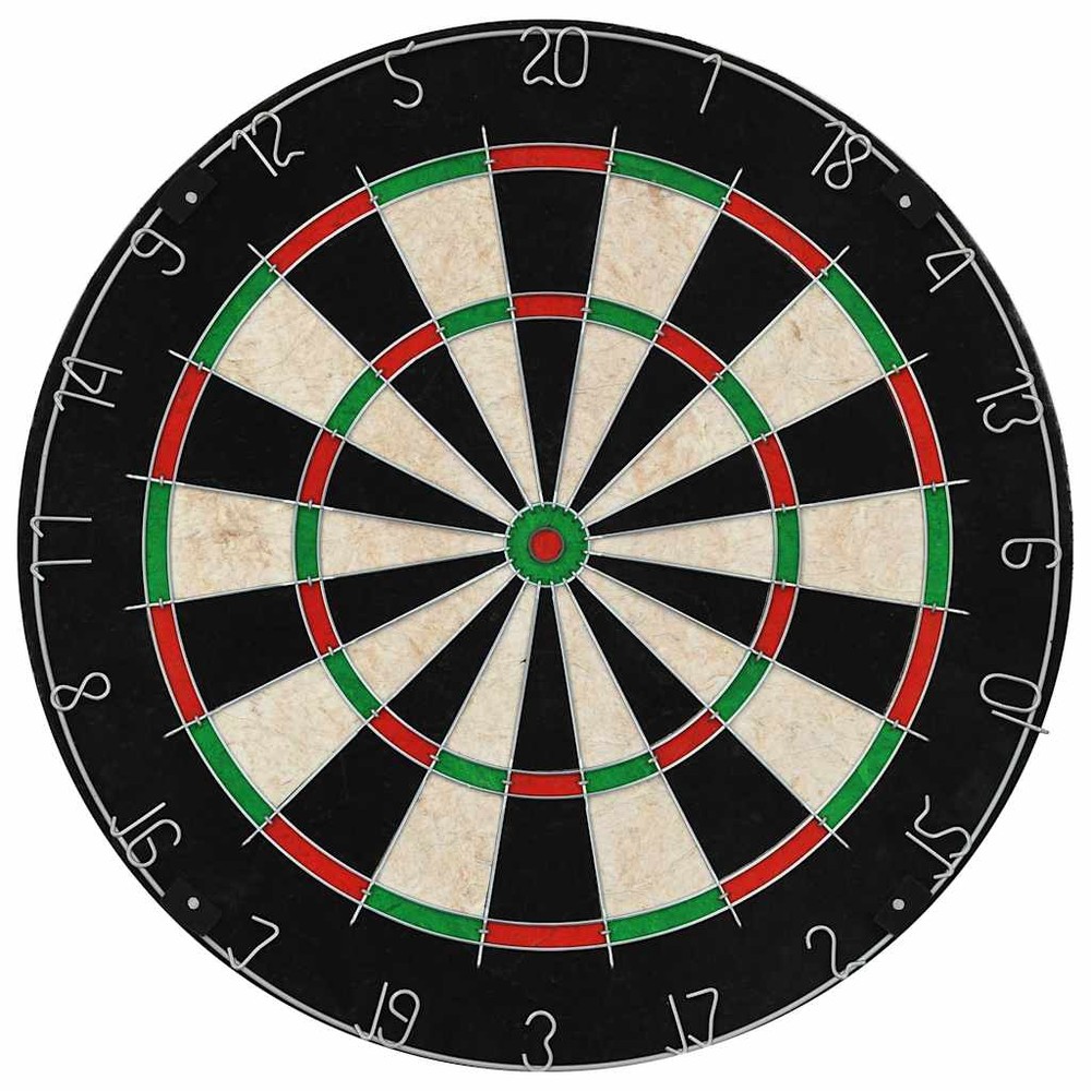 Darts-taulu sisalista kaapilla / darts-setti 6 teräskärkisellä nuolella ja pistetauluilla