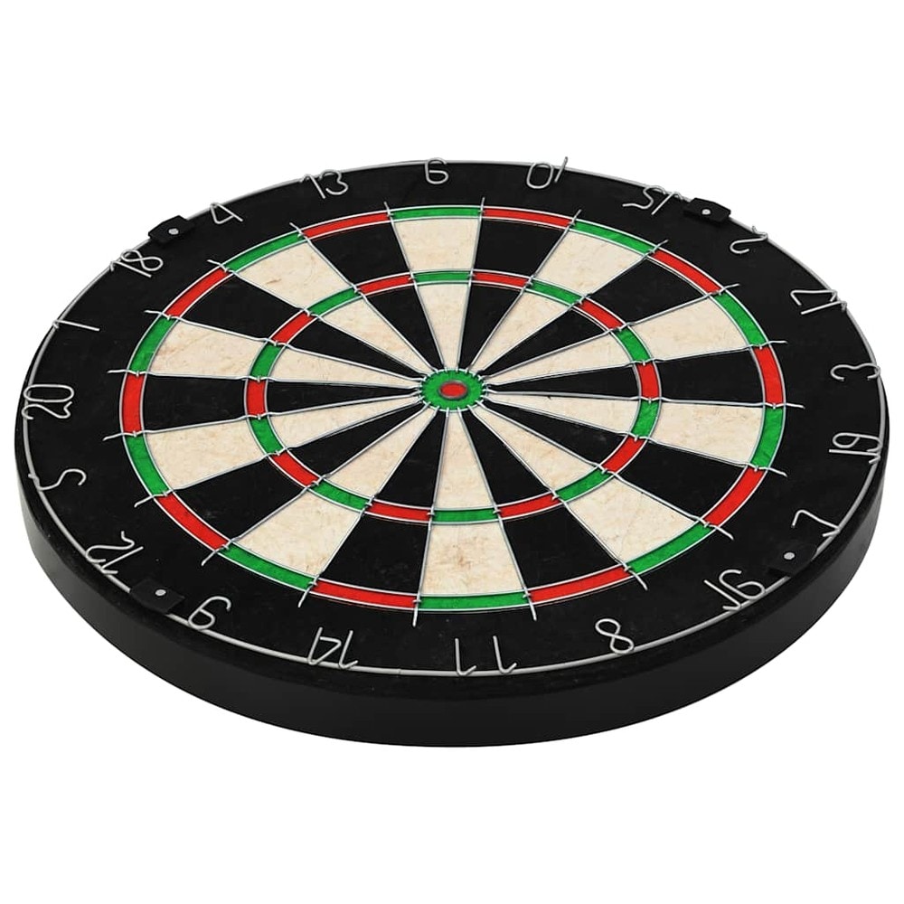 Darts-taulu sisalista kaapilla / darts-setti 6 teräskärkisellä nuolella ja pistetauluilla