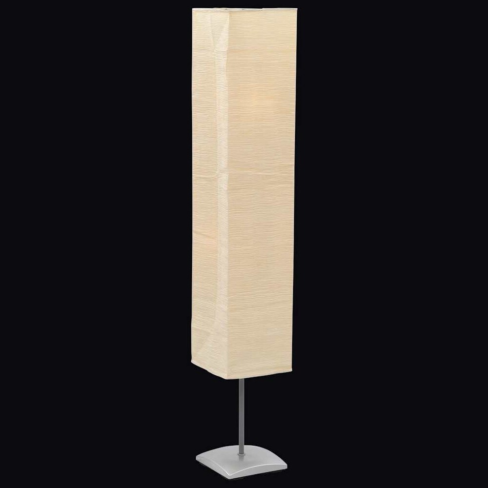 Lattiavalaisin 130 cm / riisipaperivalaisin neliönmuotoisella varjostimella – Beige
