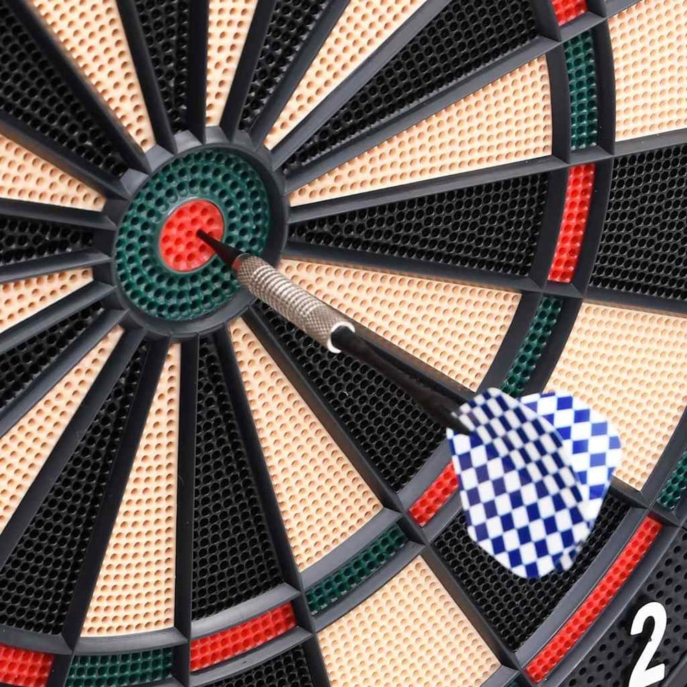 Elektroninen darts-taulu 6 nuolella / darts-peli 26 pelillä, LCD-näytöllä ja automaattisella pisteenlaskulla