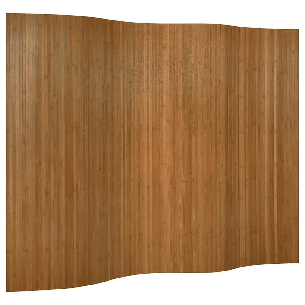 Bambutilanjakaja 250×165 cm / sermi / näkösuoja – Ruskea