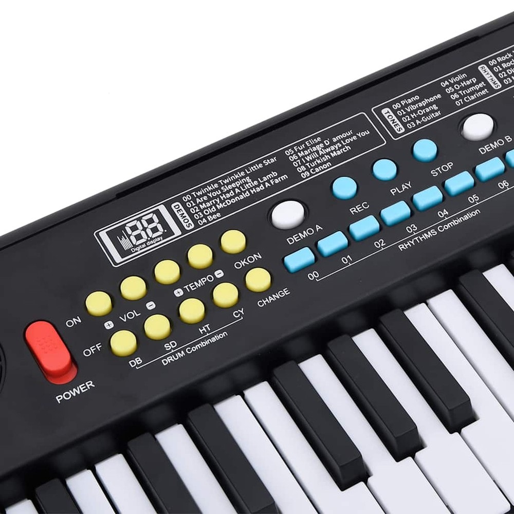 37-näppäiminen lasten kosketinsoitin mikrofonilla / Lasten piano / Sähköinen kosketinsoitin
