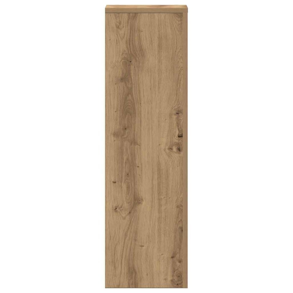 Kukkapylväät, 2 kpl, 25x25x80 cm – Artisan-tammea / Kasvipylväät / Ruukkujen jalustat