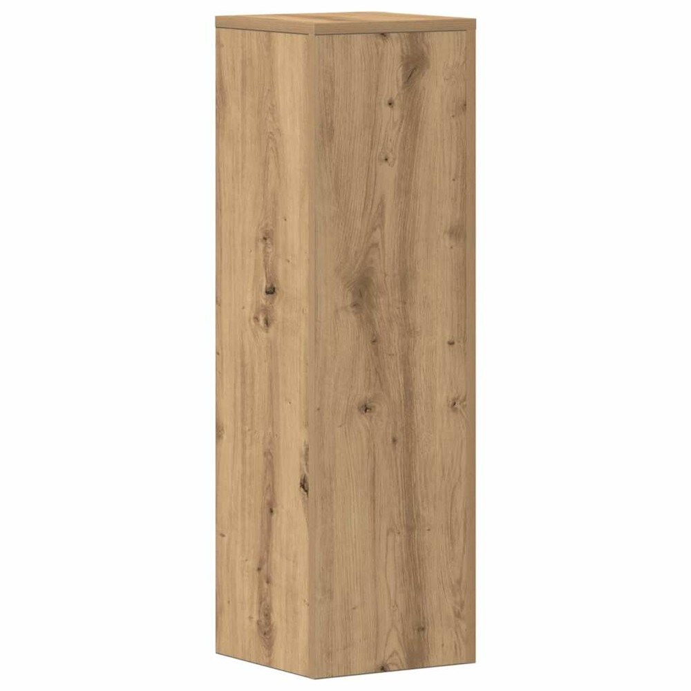 Kukkapylväät, 2 kpl, 25x25x80 cm – Artisan-tammea / Kasvipylväät / Ruukkujen jalustat