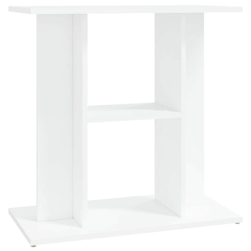 Akvaariopöytä 60x30x60 cm – Valkoinen / Akvaarioteline hyllyillä / Akvaariopöytä säilytystiloilla