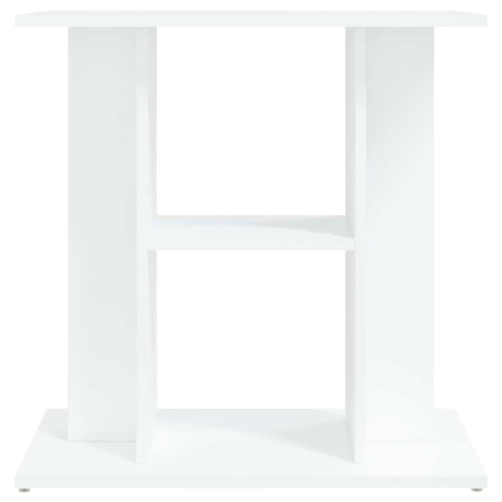 Akvaariopöytä 60x30x60 cm – Valkoinen / Akvaarioteline hyllyillä / Akvaariopöytä säilytystiloilla