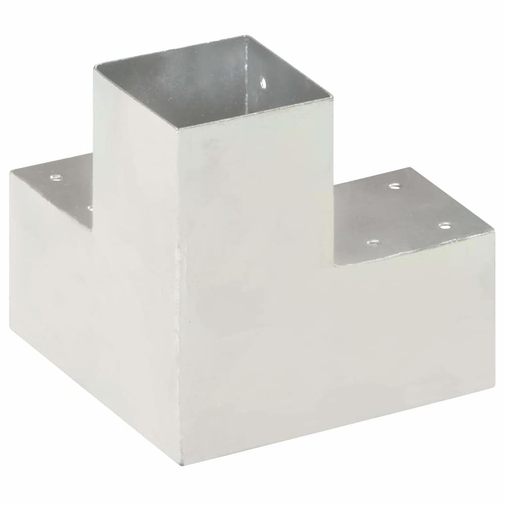 Y-muotoiset pylväskiinnikkeet, 4 kpl:n pakkaus, 91x91 mm / Puupylväsliittimet / Puupalkkien kiinnikkeet